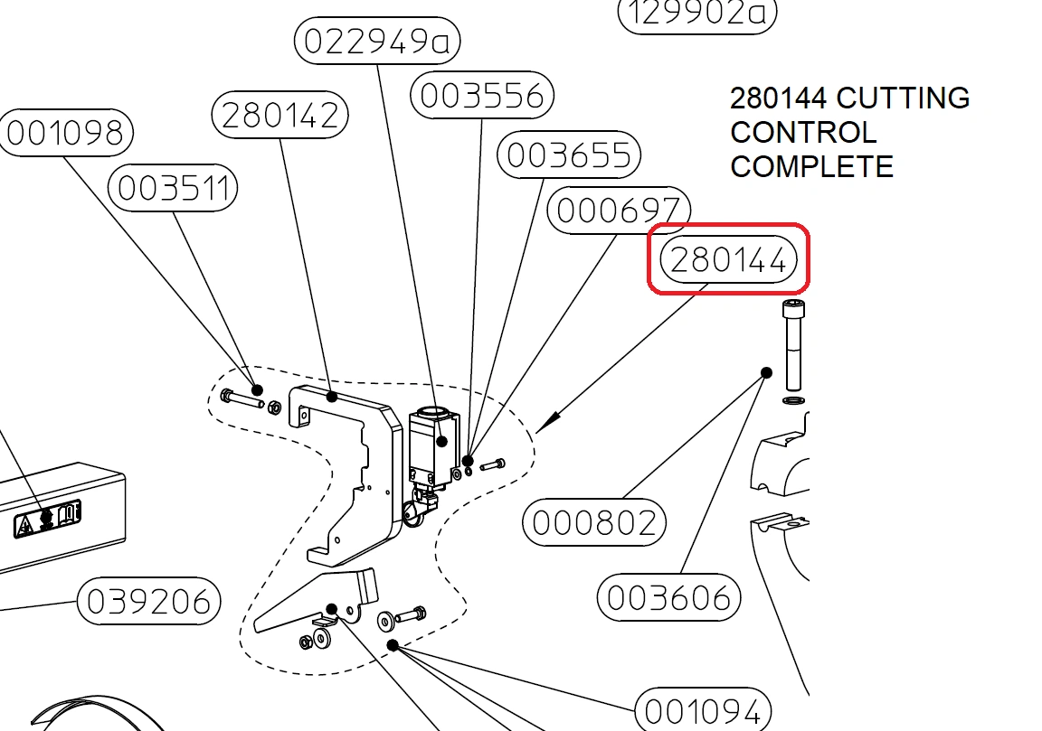 Cutting Control Complete 280144