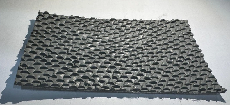 Synthetic Fillet Crocodile type ZIGZAG Emery Smooth Top point Grey colour 50 mm width SC-SEGZIG