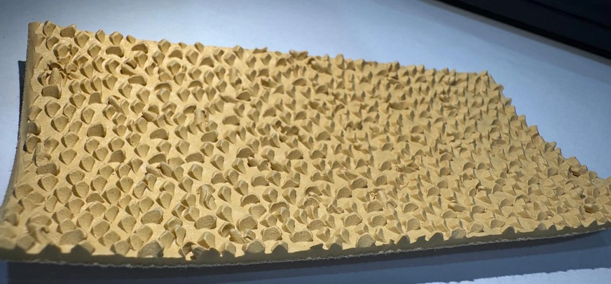 Rubber Fillet Yellow Rough Emery Width 50mm SC-NRE-Y20