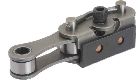Complete Transport Chain with Synthetic Sliding Pads & Bushes (Lube Free) For Artos / Babcock Stenter Machine Parts