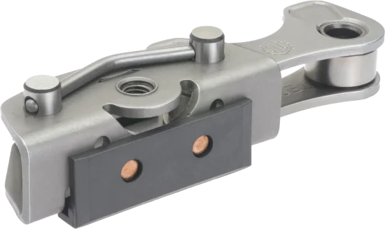 Complete Transport Chain with Synthetic Sliding Pads & Impulse Lubrication For Artos / Babcock Stenter Machine Parts