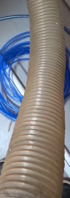 Transperent Flexible Pipe Copper wire breaded 110 mm ID (Special purpose pipe) Virgin  (MOQ 15 Meters) view 2