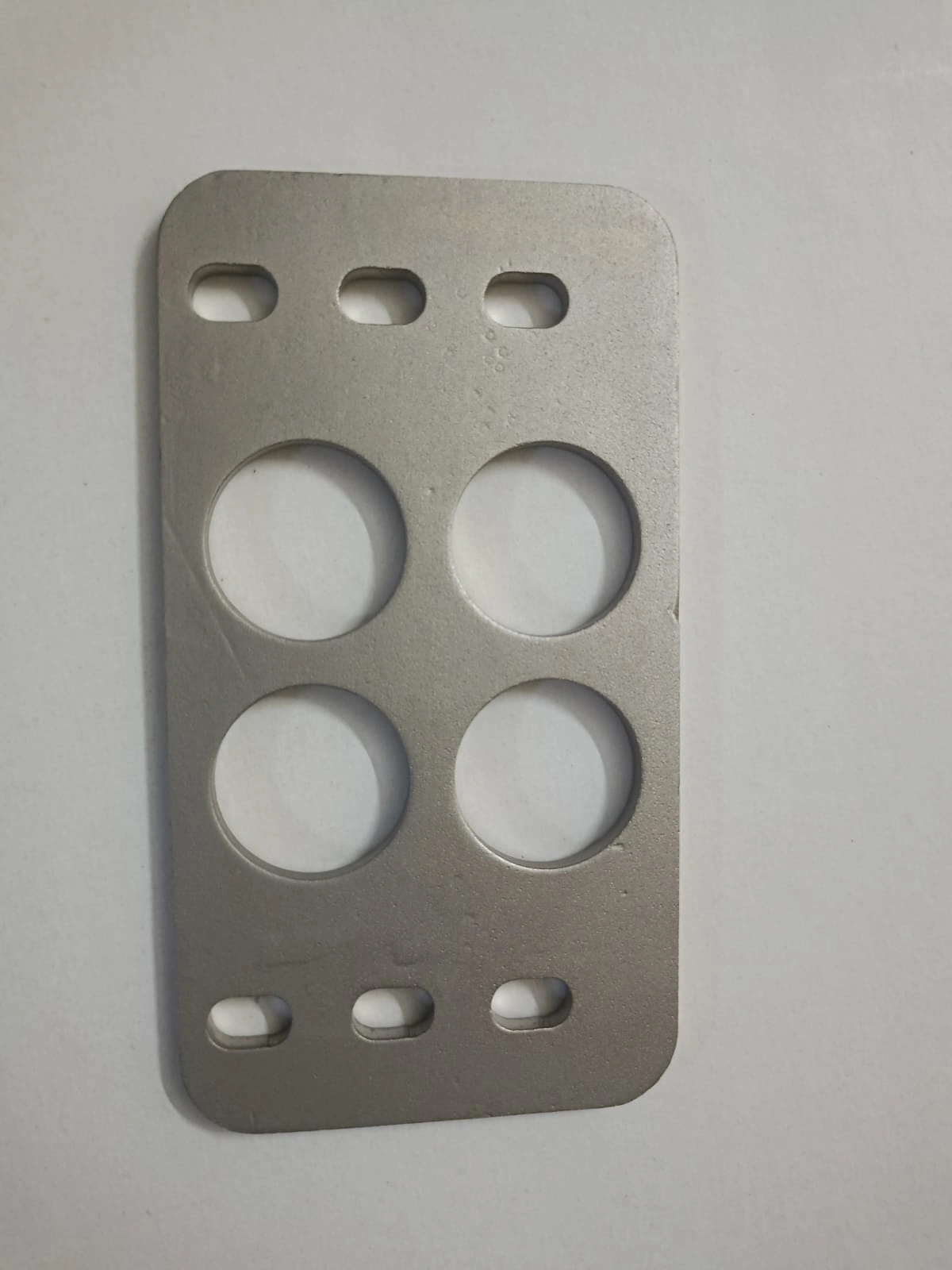 1002464 Interlocking Bus Bar ETP Copper (Laser Cutting and Nickle Plating) view 1
