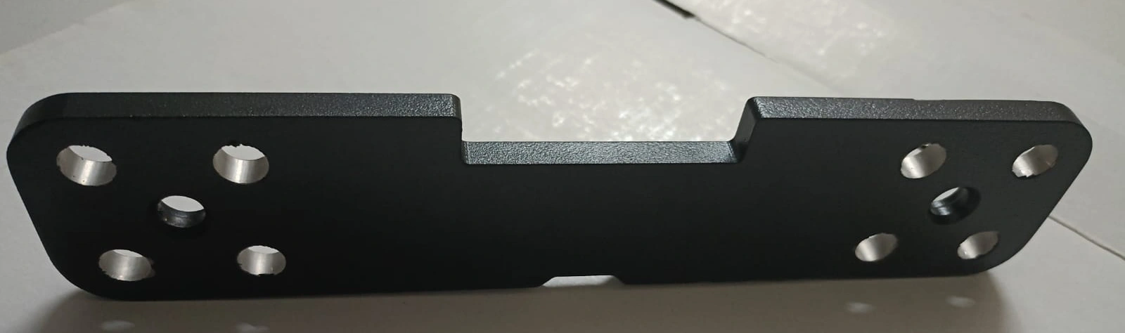 1002465 Connecting Bus Bar  ETP Copper (Laser Cutting & VMC and Nickle  Plating) view 1