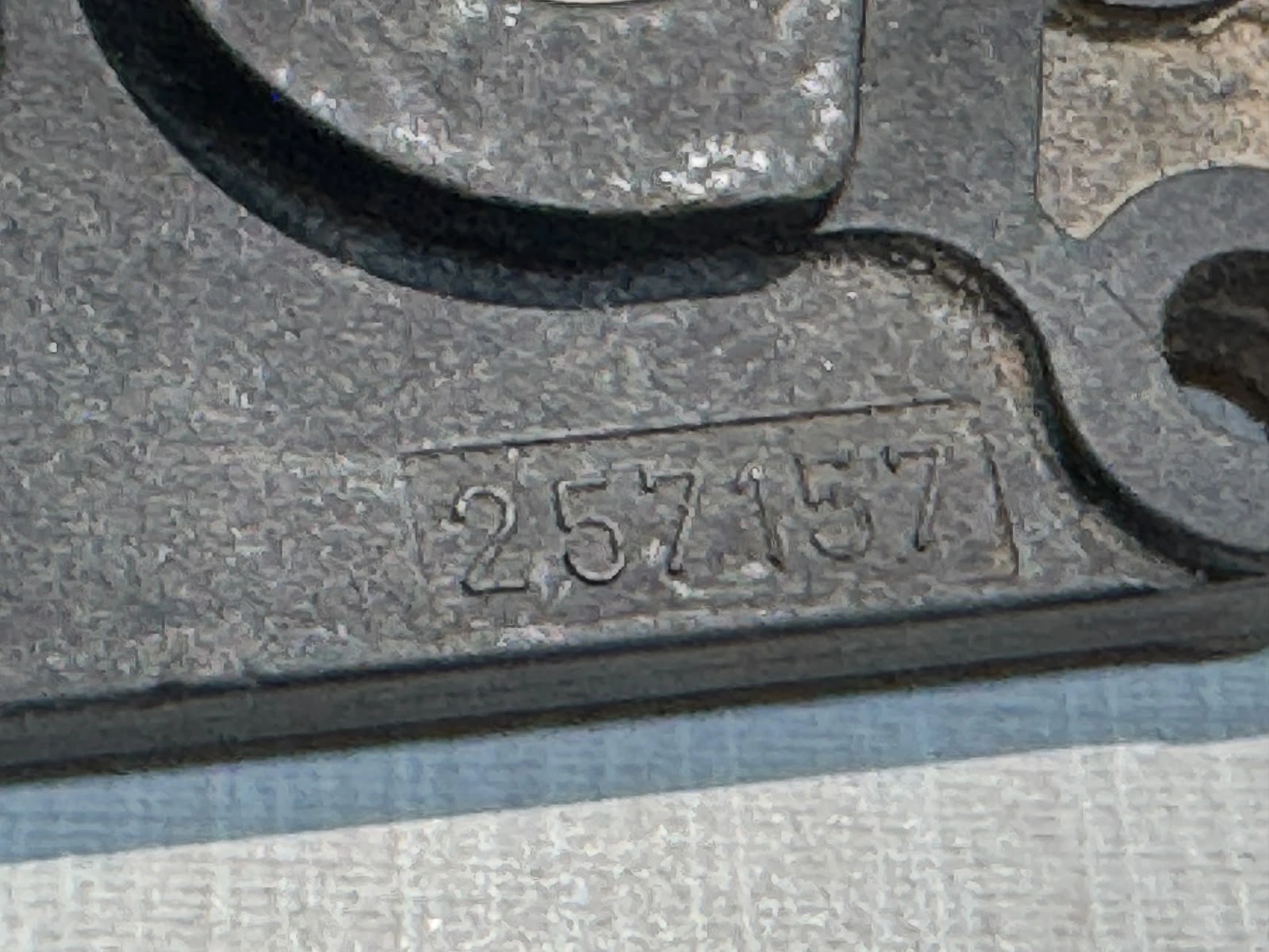 WSM Bracket with both side allum locking pattern Groz part no 257157 Long 140 mm Long view 3
