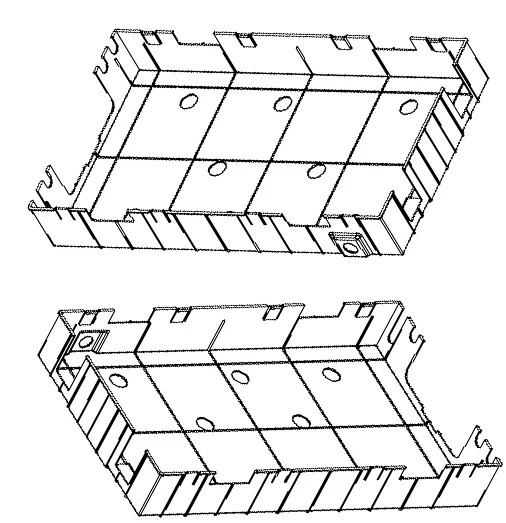 Plastic Enclosure_e2s2 Bpm_concept_02 DYE TOOL as per Drawing no 1002459 view 1
