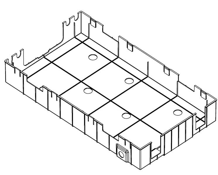 Plastic Enclosure_e2s2 Bpm_concept_02 DYE TOOL as per Drawing no 1002459 view 5