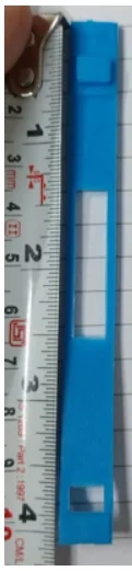 PU SPACER F1332 (Frame Binding Rubber ) 4 Inch Long view 1