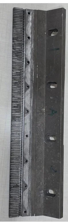 Rack Pin Plate for Chinese Make Machine 12 Inch Long x 75 mm view 2