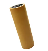 Recoating Of Cloth Guider 80 Mm Od X 280 Mm Long Natural Rubber Coating