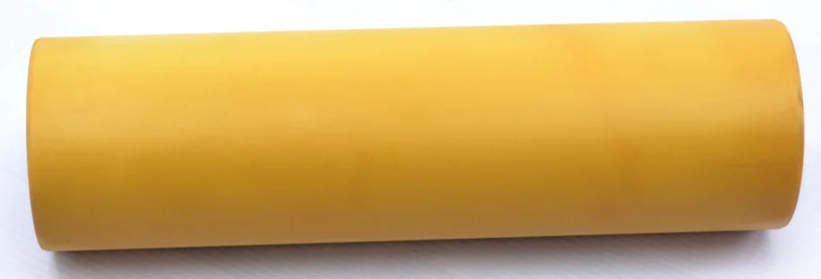 Recoating Of Cloth Guider 80 Mm Od X 280 Mm Long Natural Rubber Coating view 2