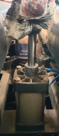 Robopack Cylinder for Dipping Complete with Front Mounting Bottom Mounting