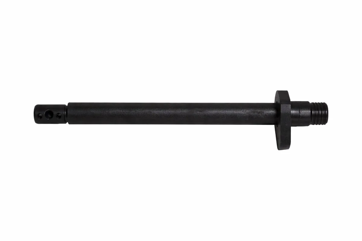 Selvage support shaft