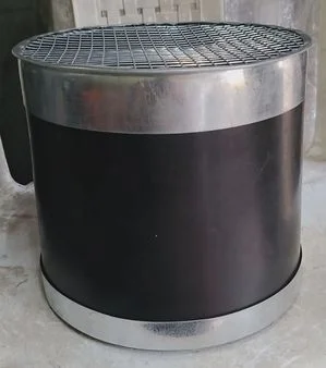 SPNG-2, ACW WINDER , CHUCK HOOD COVER , P NO. 1-010-4509 (MODIFIED) With Metal Cover and Filter view 3