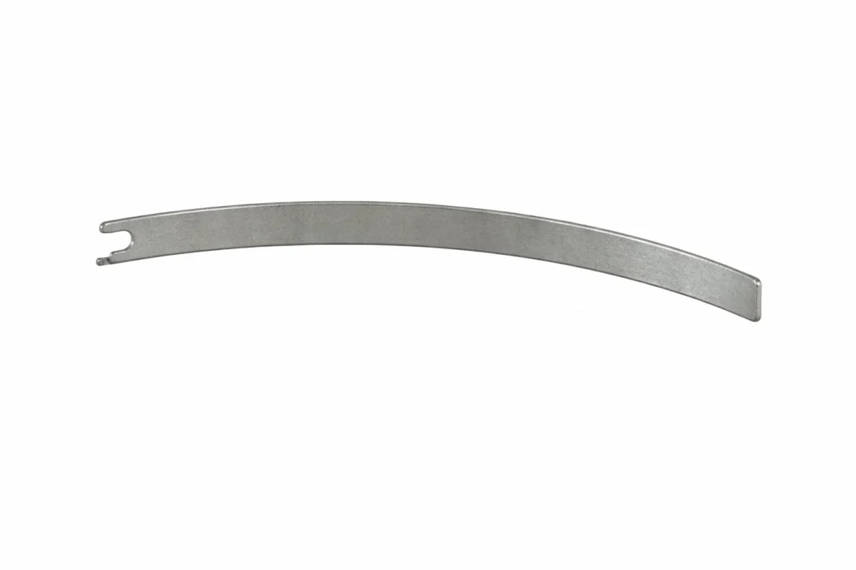Spring plate link.