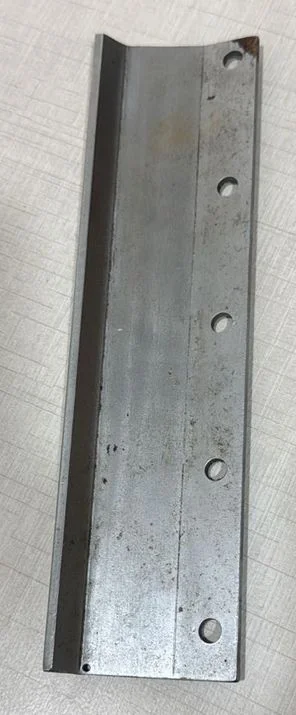 ST Plate for Multi Axel (Chinese Make) 101 Inch Long Chrome Plated with Both Side end PIN fixing point view 2