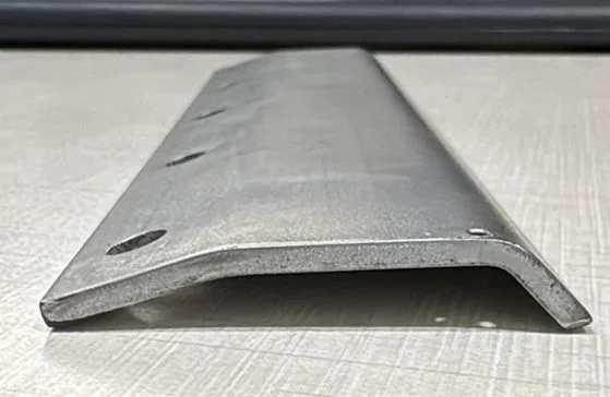 ST Plate for Multi Axel (Chinese Make) 101 Inch Long Chrome Plated with Both Side end PIN fixing point view 3