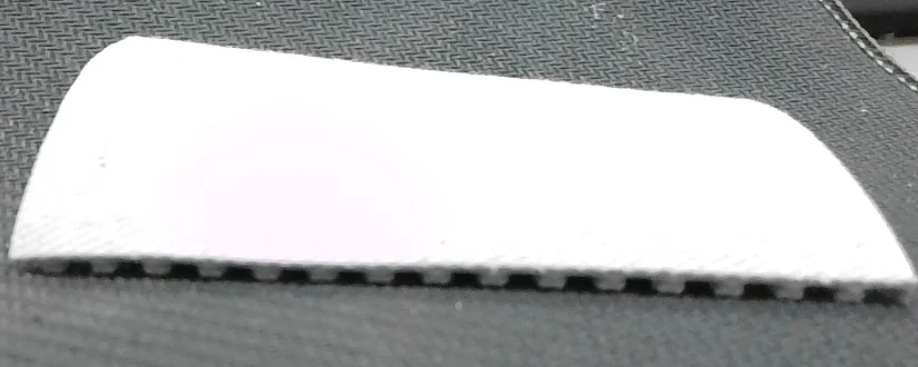Syn. Fillet 50mm Grey Round Pimple SC-SRRGZ view 2