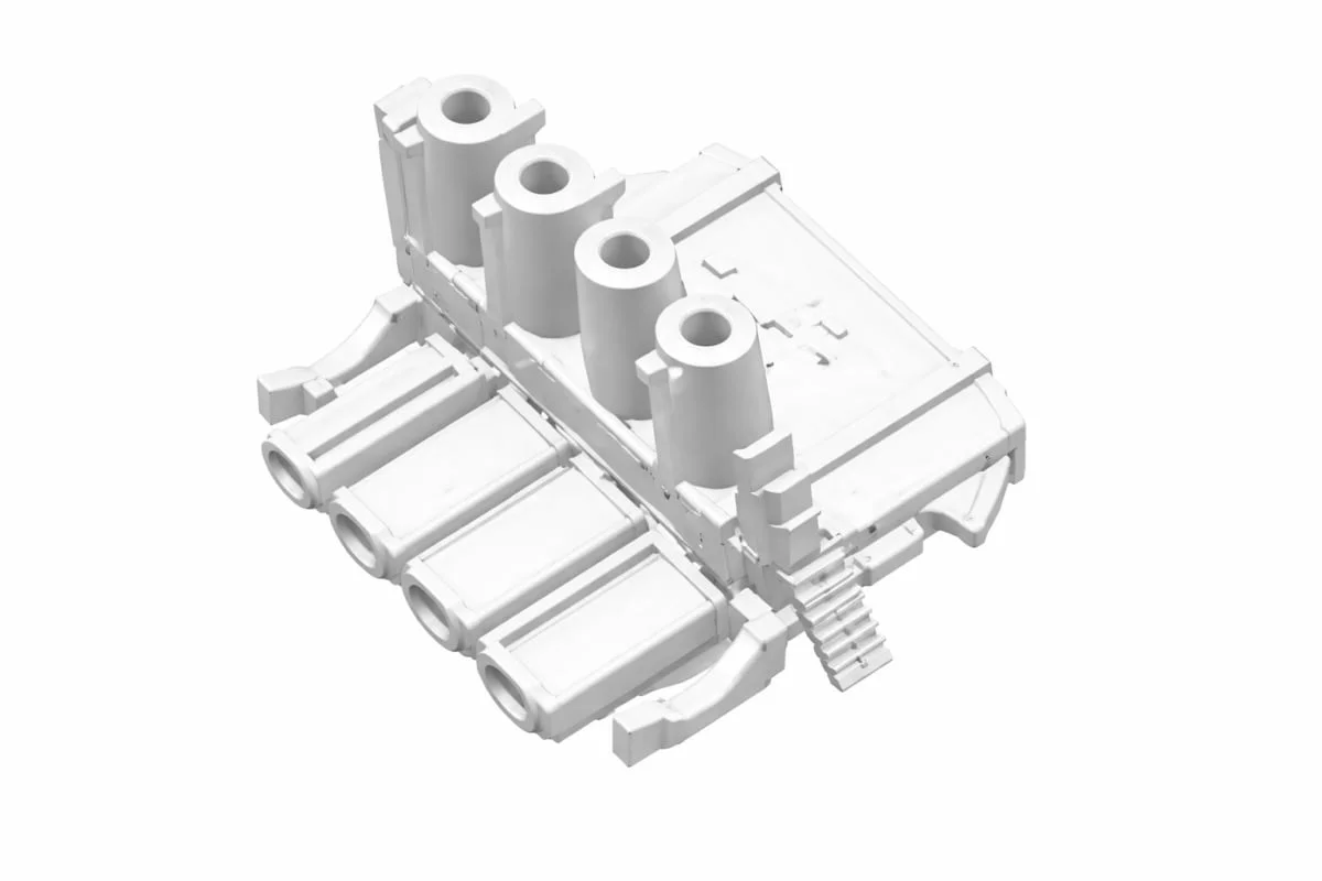 T-connector 4-pole