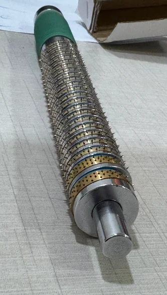 Temple Cylinder for Dornier HTV Model 2 x 23 Ring Progressive "AKIO" view 3
