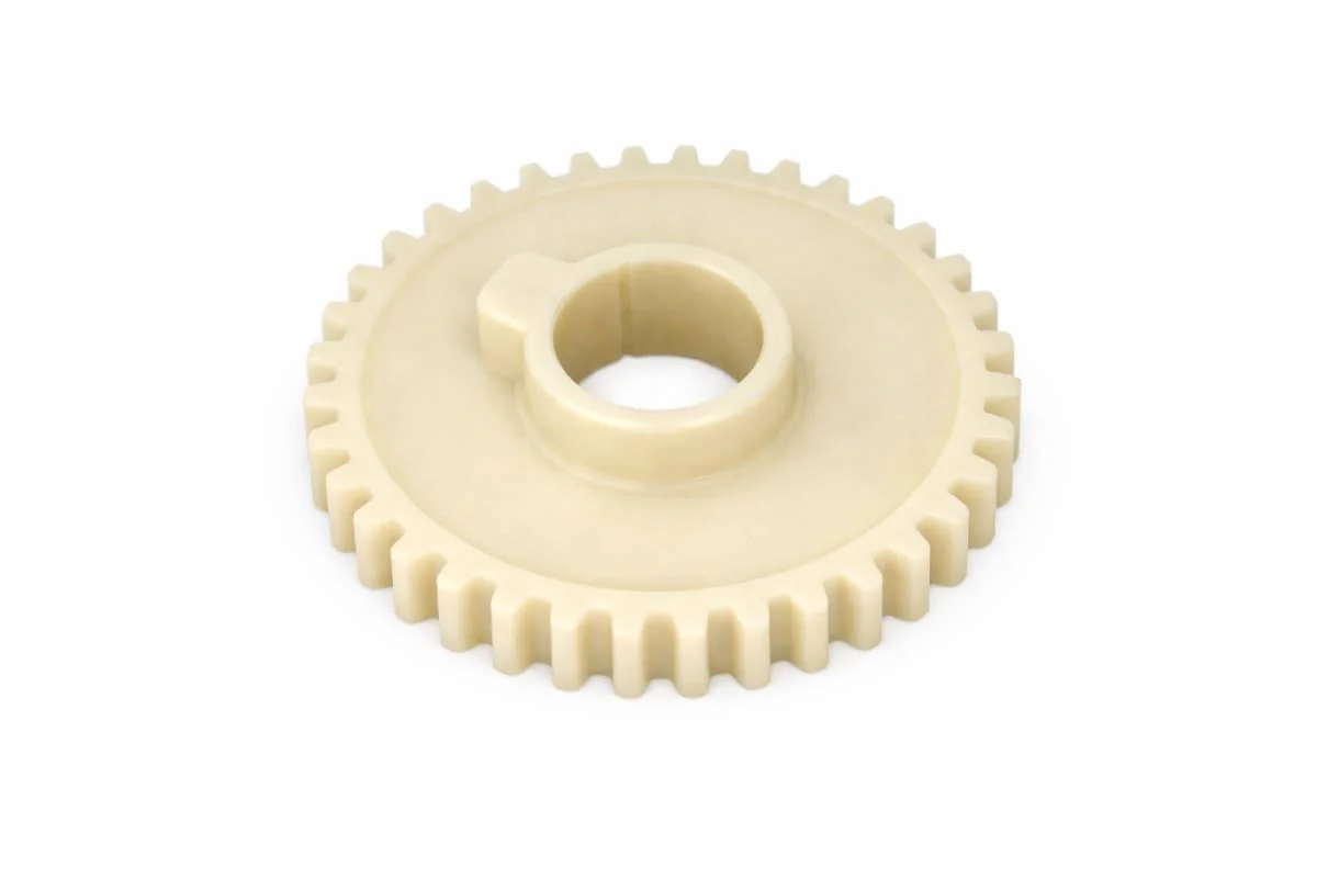 Weft insertion drive gear
