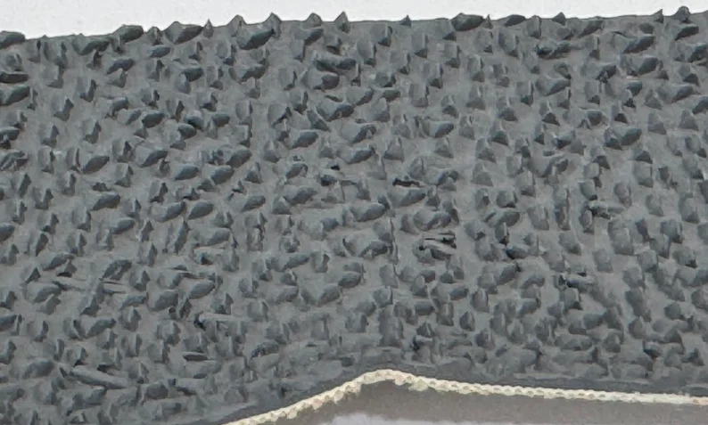 Synthetic Fillet 50 mm Dark Grey medium rough emery SC-SEGMRP